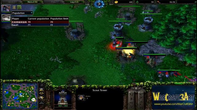 Life(NE) vs HawK(HU) - WarCraft 3 Frozen Throne - RN3050 смотреть онлайн