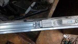 Переделка офисного светильника "Армстронг" для гаража