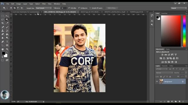 #6 | Magic Wand Tool in Photoshop [deepak verma] смотреть онлайн