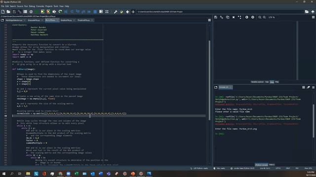 Python Edge Detection Team 01 смотреть онлайн
