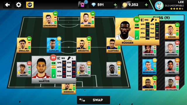 DLS 23 | BEST FULL LEGENDARY TEAM BUILD R2G EPISODE - 2 .😱🤩