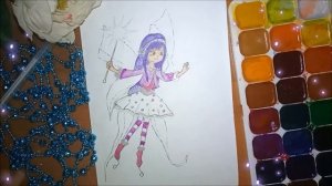 Как нарисовать Фею/How to draw a Fairy/Урок#2