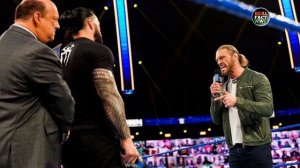 Roman reigns tapps out fastlane ? Roman reigns vs Edge Vs Daniel brayan wrestlemania 37