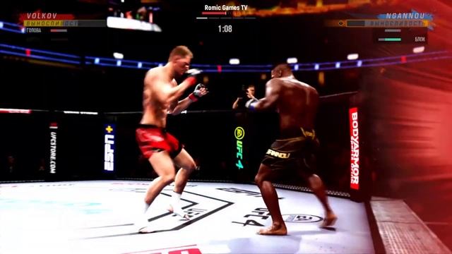 EA Sports UFC 4 ➤ Александр Волков / Alexander Volkov  vs Фрэнсис Нганну / Francis Ngannou
