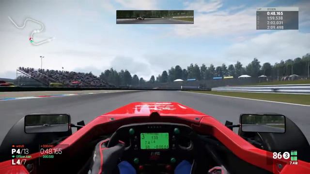 Project cars Formula Gulf @ BRNO Circuit (7 lap sprint race private online) смотреть онлайн