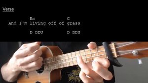 Nirvana - Something In The Way EASY Ukulele Tutorial With Chords / Lyrics