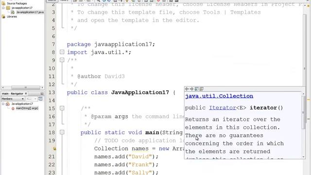 Java Programming - Lists, Stacks, Queues, and Priority Queues - Iterator Example смотреть онлайн