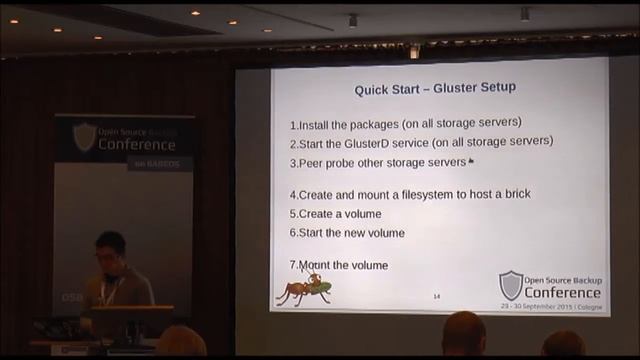 OSBConf 2015 | Scale out backups with Bareos and Gluster by Niels de Vos смотреть онлайн