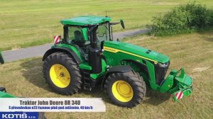 Pronájem traktorů John Deere 6R 215 & 8R 340 - KOTIŠ s.r.o.