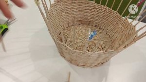 Пасхальная корзина._Бумажная лоза._ МК.Анастасия Антипова.