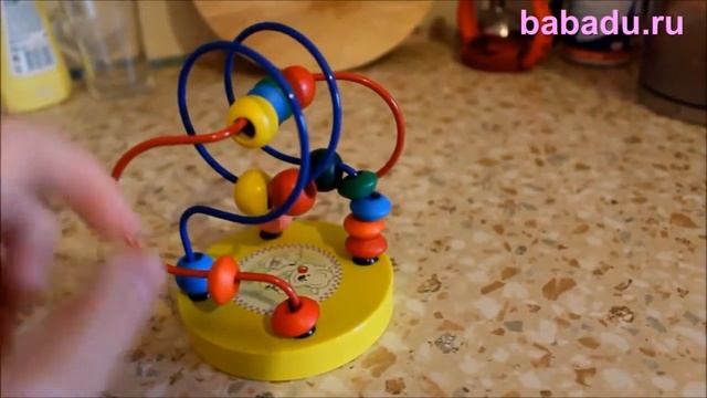 Развивающая игрушка Лабиринт №7 Мир деревянной игрушки от 6 месяцев смотреть онлайн