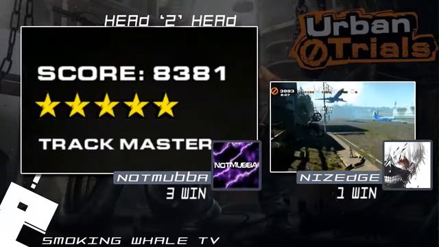 Head2Head! Episode #2 Urban Trial Freestyle NotMubba Vs NiZEDGE - SmokingWhaleTV смотреть онлайн