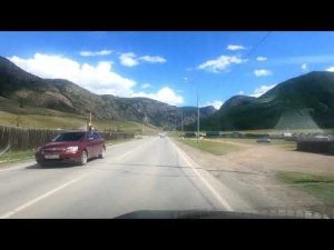 село Акташ, Улаганский район, Республика Алтай август 2023г.