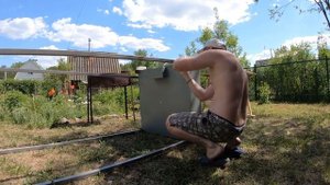 Дачный душ ЭлектроМаш - Видео инструкция по сборке и установке душа