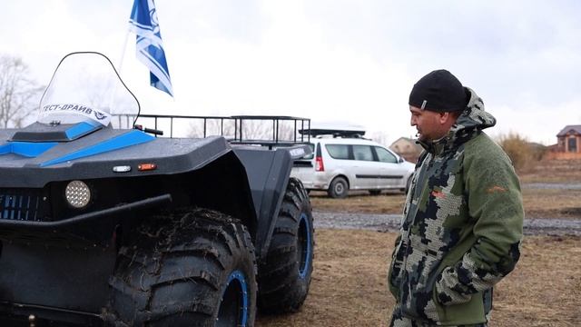 Снегоболотоход "СОВА" на выставке охотничьих собак смотреть онлайн