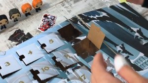 Распаковка Адвент Календаря Фанко ПОП по Гарри Поттеру. Unpacking Advent Calendar Harry Potter Funk