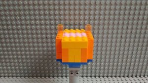 How to build lego Crash characters: Crash Bandicoot