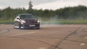 Дрифт на Toyota Verossa
