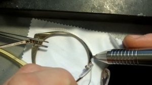 Сварка титановой оправы Chrome Hearts