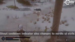 SKYRIM MOD I Nordic...ish I A TrueHUD preset based on Nordic UI