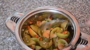 Маринованные зеленые помидоры.  Как замариновать зеленые помидоры.