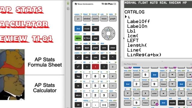 AP Statistics Calculator Review Ti84 AP STATS смотреть онлайн