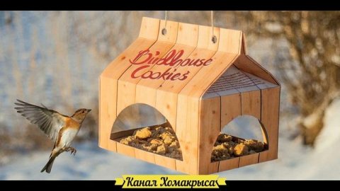 Кормушка для птиц своими руками Как сделать кормушку для птиц Кормушки для птиц синиц Идеи кормуше