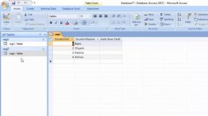 How to create relationship between two or more tables in ms access in hindi and english