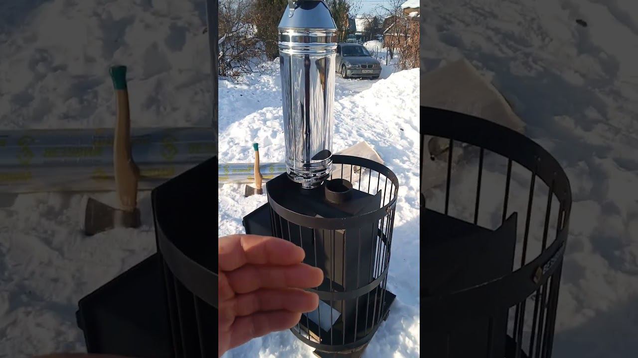 Сделай так ПЕРЕД установкой печи в баню!!! #shorts смотреть онлайн