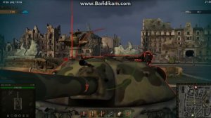 Танкомахач E-100 против ИС-7 один на один (World OF tanks)