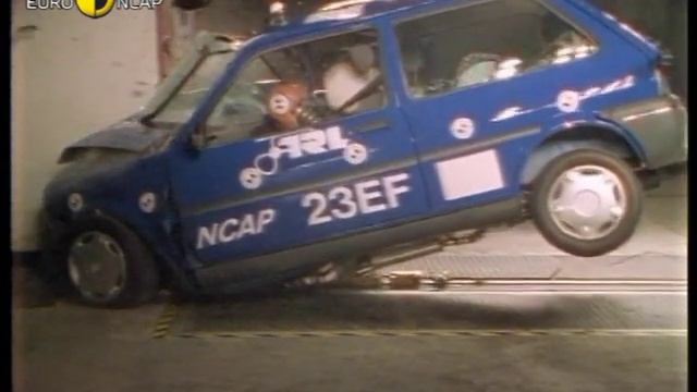 Euro NCAP | Rover 100 | 1997 | Crash test смотреть онлайн
