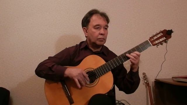 Музыка на гитаре. Сергей Абрамов. Музыка на псалом 117