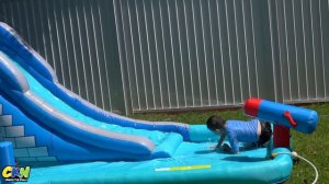 Inflatable Water Slide Jumping Castle Fun CKN