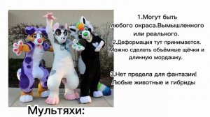 Какие виды фурсьютов бывают? | различия видов