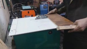Реставрация циркулярно-фуговального станка+ изготовление подвижной каретки+заточка ножей для фугана