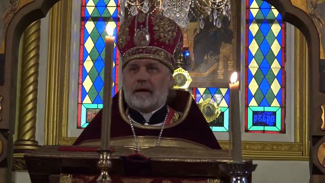 Проповедь на неделю 24-ю по Пятидесятнице (01.12.2019) смотреть онлайн