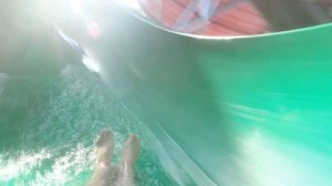 аквапарк ква ква парк зеленая горка 2016