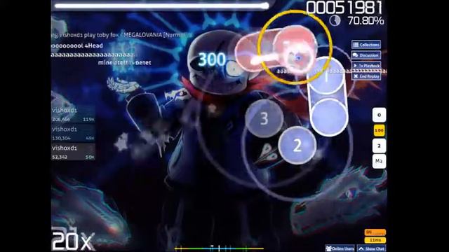 OSU!Megalovania in medium! undertale beatmap -el tio retro смотреть онлайн