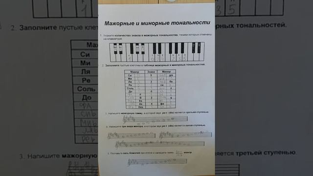 5 класс. ГДЗ. Сольфеджио. Рабочая тетрадь. Калинина. Страница 8. С комментариями.