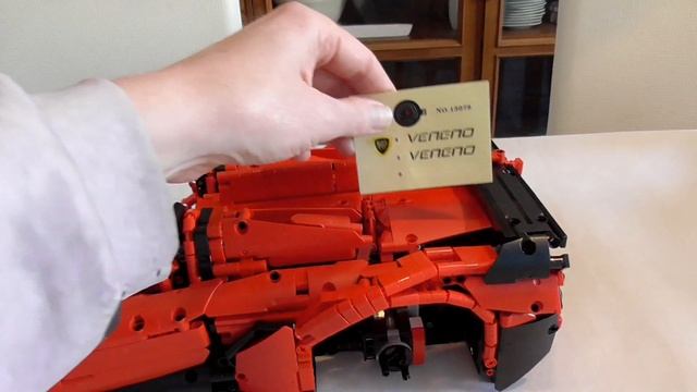 Mould King 13079 - Lamborghini Veneno Roadster - Assembly part 2 смотреть онлайн