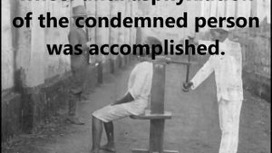 EXECUTION BY GARROTE