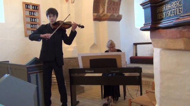 Preludiu si Alegro de Pugnani-Kreisler, Petru Cotarcea vioara, Birgitte Baur pian смотреть онлайн