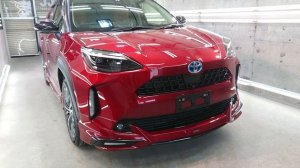 「TOYOTA YARIS CROSS HIBRID Z」(令和３年７月登録) DCC Platinum HIBRID Class 施工   ガラスコーティング コーティング 徳島