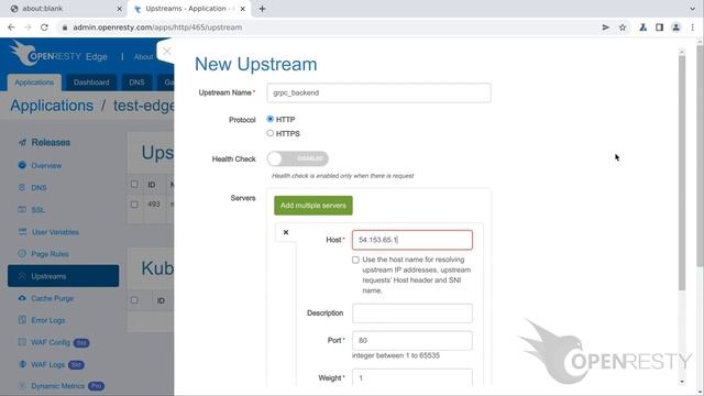 Configure distributed gRPC proxy in OpenResty Edge смотреть онлайн