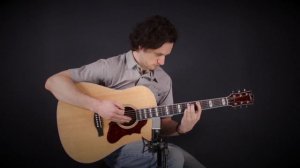 Godin Metropolis LTD Natural HG EQ demo | Brickhouse Guitars