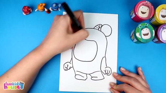 Oddbods Drawing & Painting How to Draw Cute Oddbods Characters смотреть онлайн