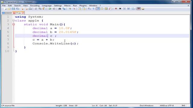 11 of 250 c sharp training data types Reference type Value type double and decimal data type смотреть онлайн