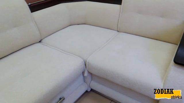 Перетяжка дивана во флок