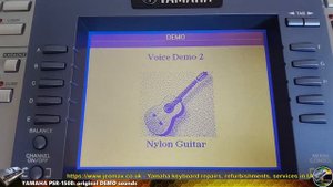 Yamaha PSR-1500 original DEMO sounds