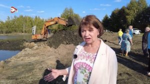 В ТУ «Новохаритоновское» в деревне Кузяево, ведутся работы по благоустройству пожарного водоема.